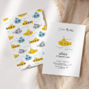 Buscar submarino amarillo invitaciones Bajo el mar