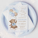 Buscar globos azules invitaciones Para niños