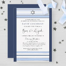 Buscar rayas azules y blancas invitaciones Para todos