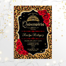 Buscar leopardo rojo invitaciones Diamantes
