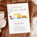 Buscar construction invitaciones Fiesta de construcción