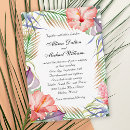 Buscar tropical boda invitaciones Floral