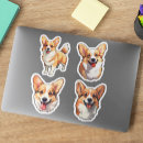 Buscar corgi pegatinas Cachorro