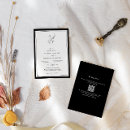 Buscar hoja de papel invitaciones Blanco y negro