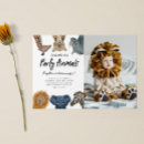 Buscar animales del safari invitaciones Niños