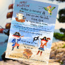Buscar caza del tesoro invitaciones Pirata