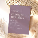 Buscar morado boda invitaciones Formal