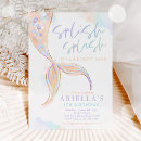 Buscar mermaid pool party invitaciones Fiesta de sirena