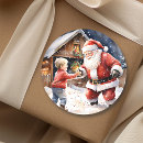 Buscar de navidad divertidas pegatinas Snowman