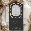 Buscar media luna y estrella invitaciones Elegante
