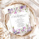 Buscar flores de la lavanda invitaciones 5 º ducha