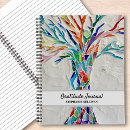 Buscar arco iris brillante libretas General y unisex