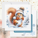 Buscar ardillas tarjetas Navidades