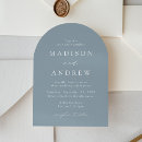 Buscar nupcial de moda invitaciones Minimalista