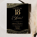 Buscar 18th birthday invitaciones Elegante