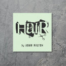 Buscar negro y verde tarjetas de visita Elegante