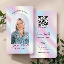 Buscar estético tarjetas de visita Holográfico