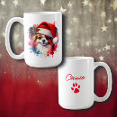 Buscar perro del papillon tazas Navidades