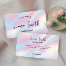 Buscar nails tarjetas de visita Holográfico