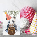 Buscar del oso panda tarjetas de cumpleaños Pandas