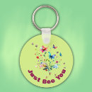 Buscar mariposa verde llaveros Acuarela