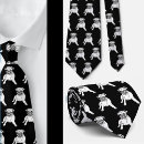 Buscar pug corbatas Negro