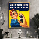 Buscar feminismo posters Rosie del río