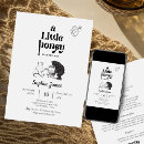 Buscar oso negro invitaciones Minimalista