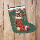 Buscar francés calcetines navideños Perrito