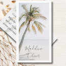 Buscar palm tree tarjetas de visita Profesional