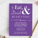 Buscar sesenta y cinco años invitaciones Invitados