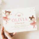 Buscar ballet invitaciones De bailarina