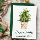 Buscar árbol tarjetas Vacaciones felices