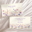 Buscar mariposas y flores tarjetas de visita Administrativos