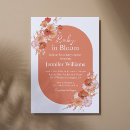 Buscar flores marrones invitaciones Boho