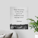 Buscar letras blancas posters Blanco y negro