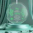Buscar verde y gris adornos Para ella