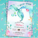 Buscar splish splash invitaciones Bajo el mar
