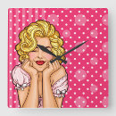 Buscar puntos rojos relojes de pared General y unisex