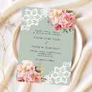 Buscar encaje boda invitaciones Moderno
