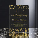 Buscar 18 años invitaciones Negro