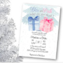 Buscar piense invitaciones Azul o rosa