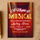 Buscar cortina roja invitaciones Teatro