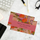 Buscar kimono tarjetas de visita Floral