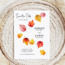 Buscar hojas de otoño invitaciones Octubre