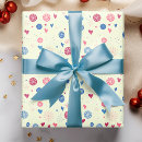 Buscar corazones rosados papel de regalo General y unisex