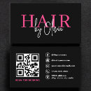 Buscar typography tarjetas de visita Código qr