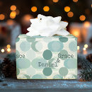 Buscar turquesa papel de regalo Para ellos