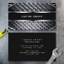 Buscar mecánico automotriz tarjetas de visita Construcción