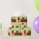 Buscar robot retro papel de regalo Robótica